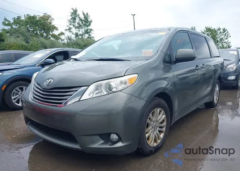 2011 Toyota Sienna Xle V6 from USA, damaged, VIN 5TDYK3DC9BS158727